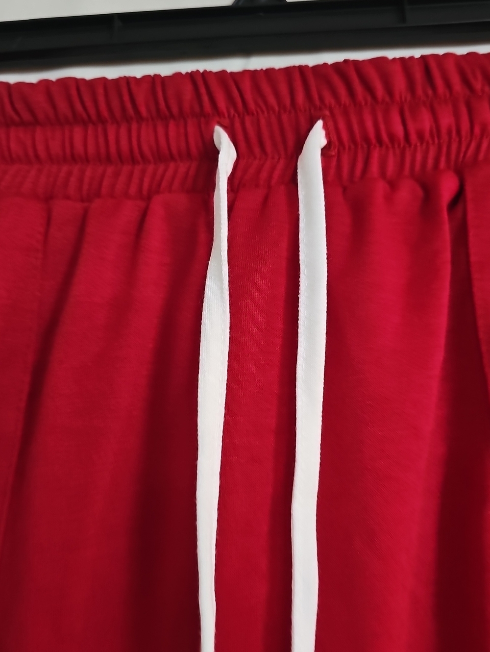 LuLaRoe Red Knit Skirt with Pockets And Drawstring - Picture 2 of 8